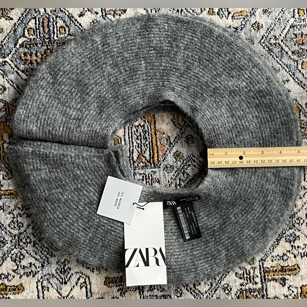Zara Wool & Alpaca Blend scarf